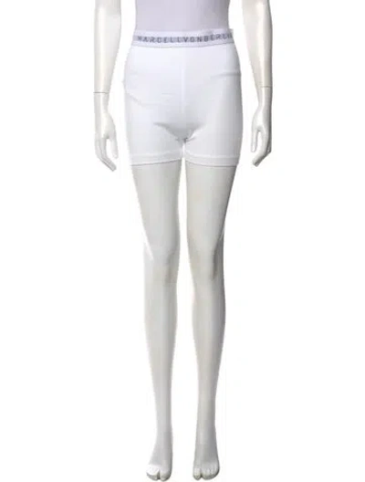 Pre-owned Marcell Von Berlin Mini Shorts In White