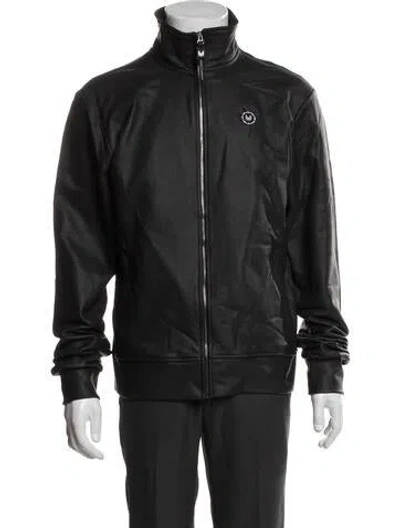 Pre-owned Marcell Von Berlin Moto Jacket In Black