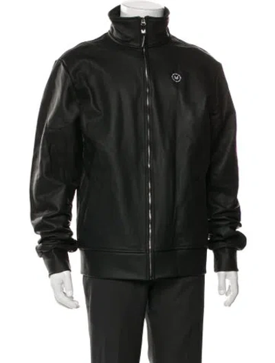 Pre-owned Marcell Von Berlin Moto Jacket In Black
