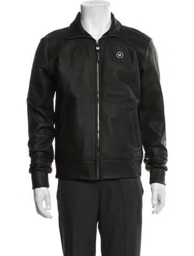 Pre-owned Marcell Von Berlin Moto Jacket In Green