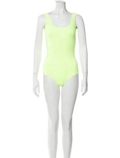 Pre-owned Marcell Von Berlin One-piece W/ Tags In Yellow