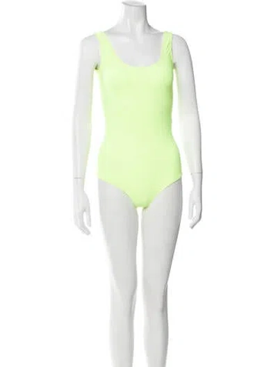 Pre-owned Marcell Von Berlin One-piece W/ Tags In Yellow