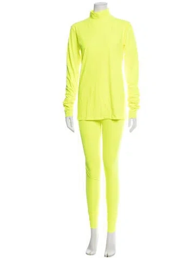 Pre-owned Marcell Von Berlin Pant Set W/ Tags In Yellow