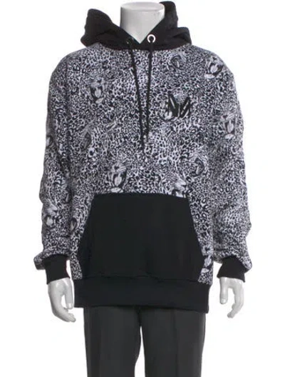 Pre-owned Marcell Von Berlin Printed Crew Neck Hoodie In Multi