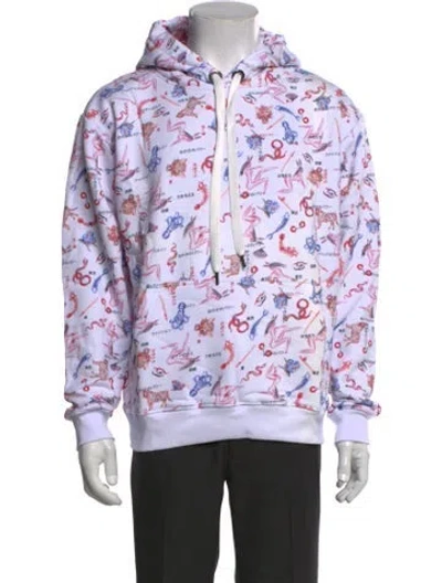Pre-owned Marcell Von Berlin Printed Crew Neck Hoodie In Multi