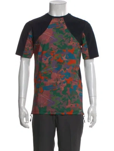 Pre-owned Marcell Von Berlin Printed Crew Neck T-shirt W/ Tags In Multi