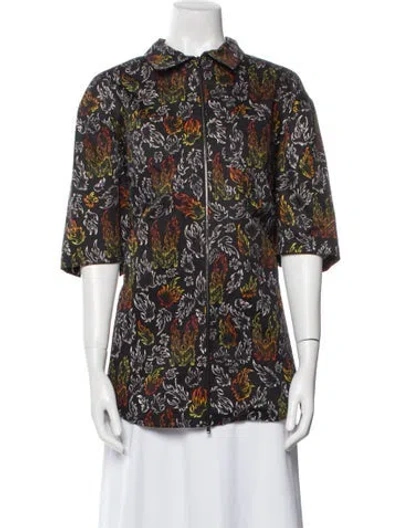 Pre-owned Marcell Von Berlin Printed Jacket W/ Tags In Multi