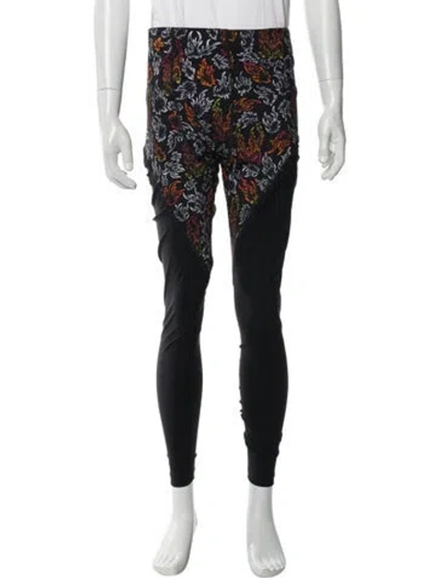 Pre-owned Marcell Von Berlin Printed Joggers W/ Tags In Black