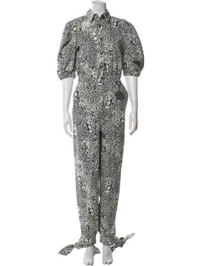 Pre-owned Marcell Von Berlin Printed Jumpsuit In Multicolor
