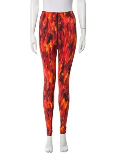 Pre-owned Marcell Von Berlin Printed Lounge Set W/ Tags In Red