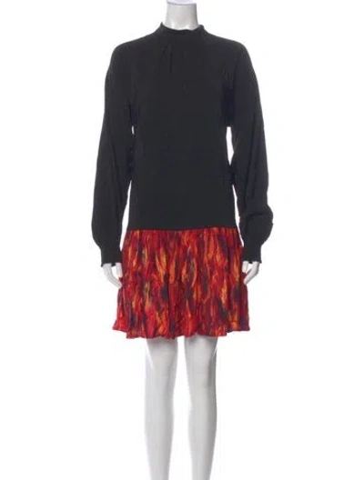 Pre-owned Marcell Von Berlin Printed Mini Dress In Multi