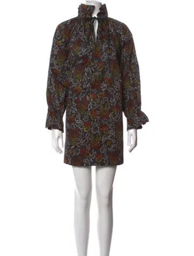 Pre-owned Marcell Von Berlin Printed Mini Dress W/ Tags In Multi