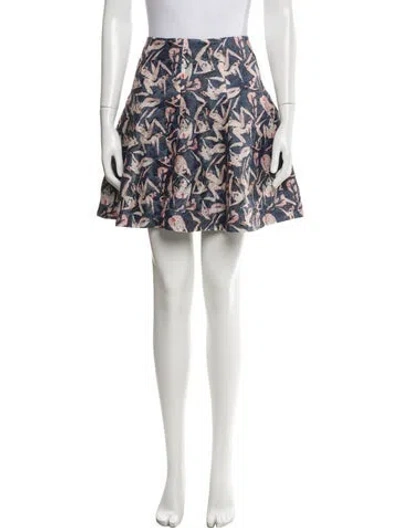 Pre-owned Marcell Von Berlin Printed Mini Skirt W/ Tags In Multi