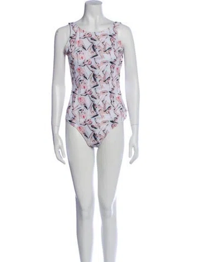 Pre-owned Marcell Von Berlin Printed One-piece W/ Tags In Multi