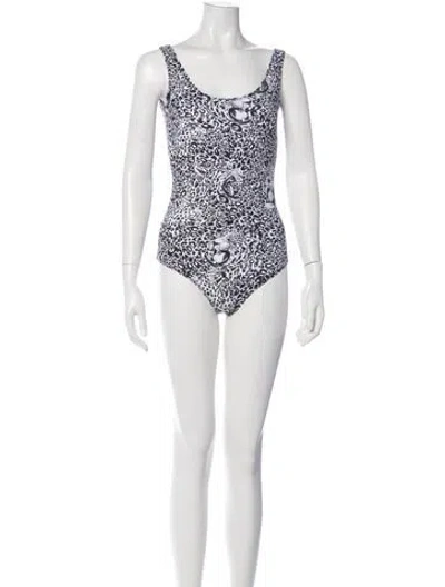 Pre-owned Marcell Von Berlin Printed One-piece W/ Tags In Multi