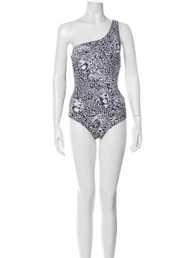 Pre-owned Marcell Von Berlin Printed One-piece W/ Tags In Multi