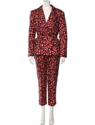 Pre-owned Marcell Von Berlin Printed Pantsuit In Multi