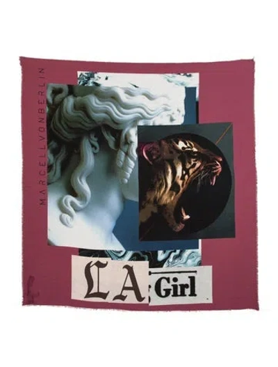 Pre-owned Marcell Von Berlin Printed Scarf In Multi