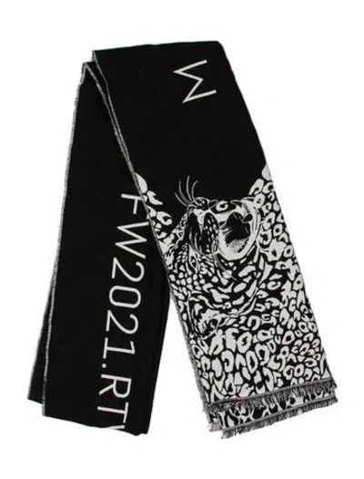 Pre-owned Marcell Von Berlin Printed Scarf In Multi