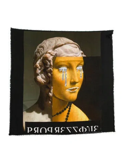 Pre-owned Marcell Von Berlin Printed Scarf In Multi