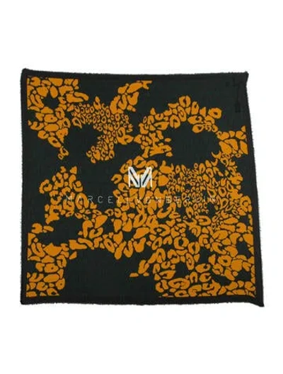 Pre-owned Marcell Von Berlin Printed Scarf W/ Tags In Black