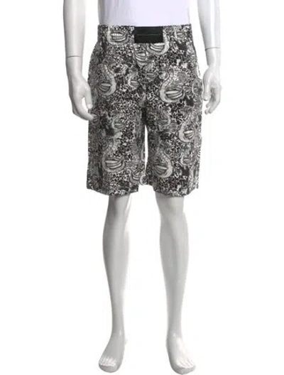 Pre-owned Marcell Von Berlin Printed Shorts W/ Tags In White