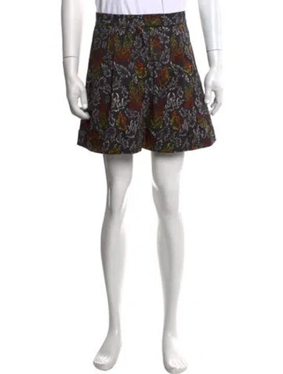 Pre-owned Marcell Von Berlin Printed Shorts In White