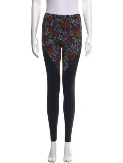 Pre-owned Marcell Von Berlin Printed Skinny Leg Pants W/ Tags In Black