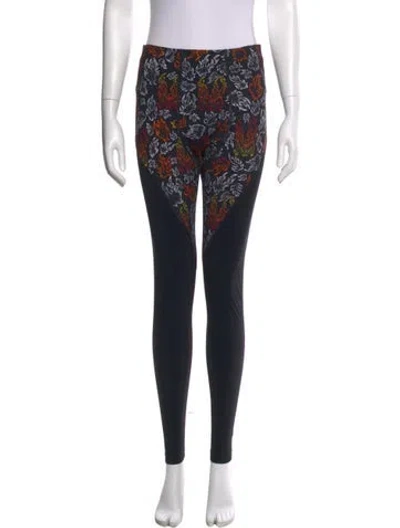 Pre-owned Marcell Von Berlin Printed Skinny Leg Pants W/ Tags In Black