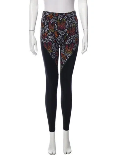 Pre-owned Marcell Von Berlin Printed Skinny Leg Pants W/ Tags In Blue