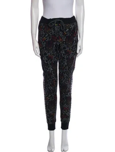 Pre-owned Marcell Von Berlin Printed Sweatpants In Black