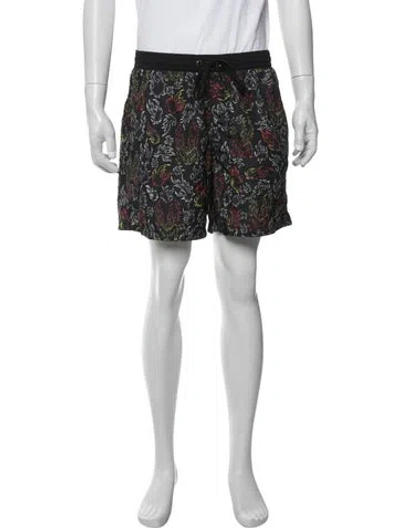 Pre-owned Marcell Von Berlin Printed Swim Trunks W/ Tags In Multi