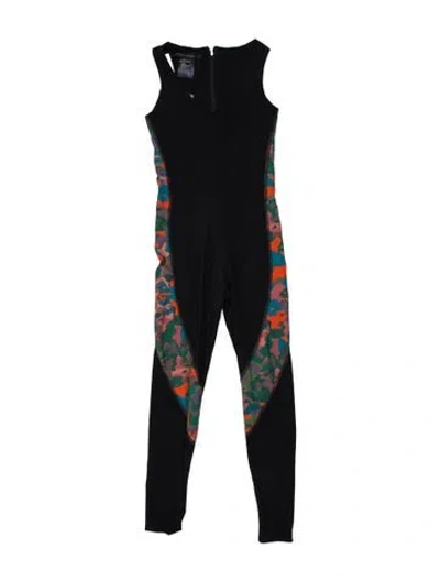 Pre-owned Marcell Von Berlin Scoop Neck Jumpsuit In Black
