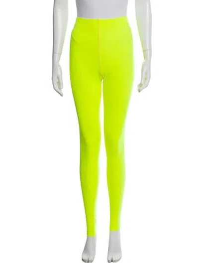 Pre-owned Marcell Von Berlin Skinny Leg Pants W/ Tags In Yellow