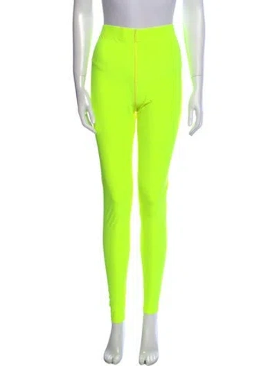 Pre-owned Marcell Von Berlin Skinny Leg Pants W/ Tags In Yellow