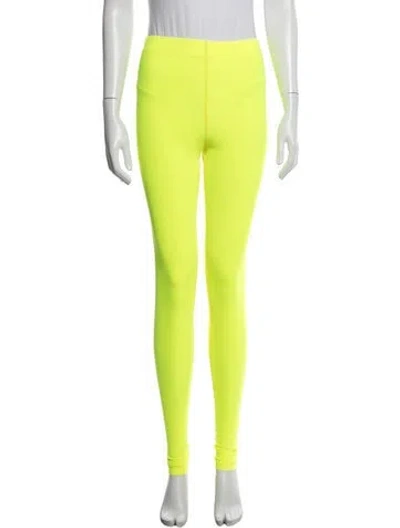 Pre-owned Marcell Von Berlin Skinny Leg Pants W/ Tags In Yellow