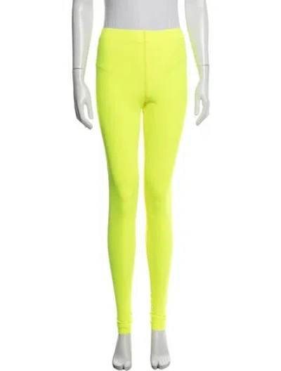Pre-owned Marcell Von Berlin Skinny Leg Pants W/ Tags In Yellow