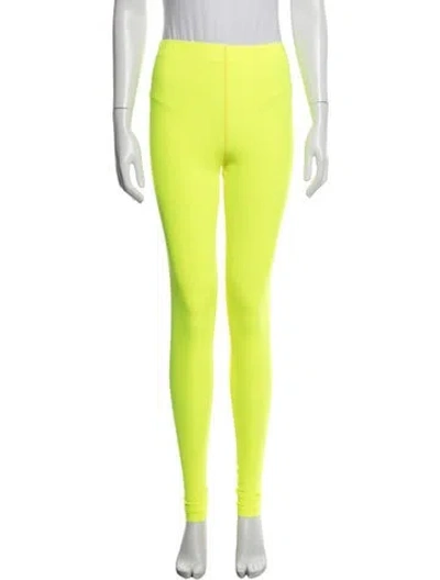 Pre-owned Marcell Von Berlin Skinny Leg Pants W/ Tags In Yellow