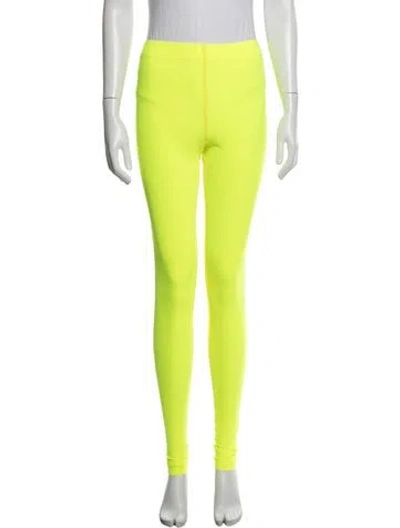 Pre-owned Marcell Von Berlin Skinny Leg Pants W/ Tags In Yellow