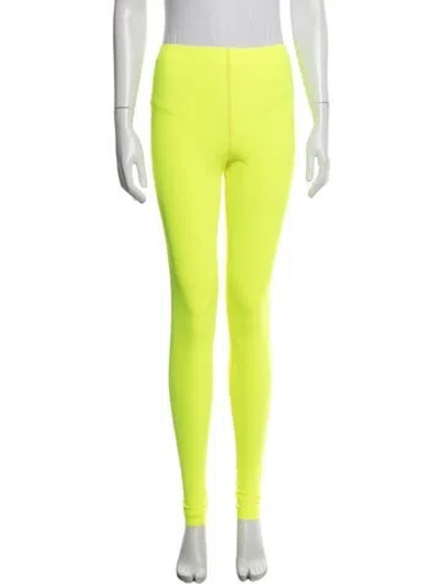 Pre-owned Marcell Von Berlin Skinny Leg Pants W/ Tags In Yellow