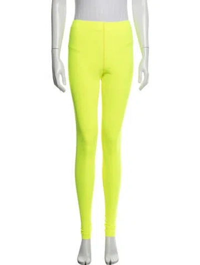 Pre-owned Marcell Von Berlin Skinny Leg Pants W/ Tags In Yellow