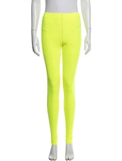 Pre-owned Marcell Von Berlin Skinny Leg Pants W/ Tags In Yellow