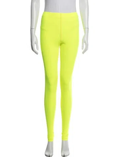 Pre-owned Marcell Von Berlin Skinny Leg Pants W/ Tags In Yellow