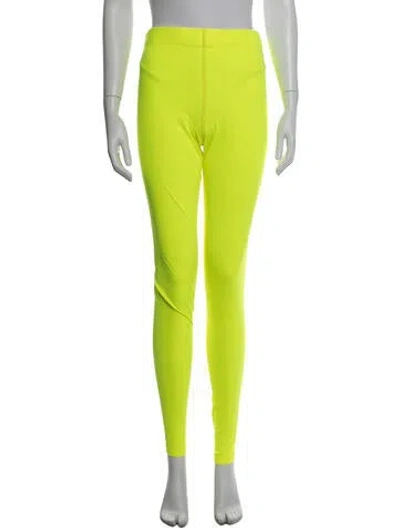 Pre-owned Marcell Von Berlin Skinny Leg Pants W/ Tags In Yellow