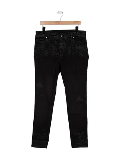 Pre-owned Marcell Von Berlin Slim Fit Jeans In Black