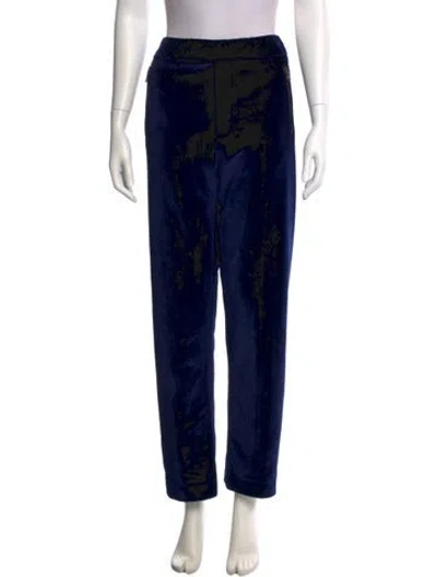 Pre-owned Marcell Von Berlin Straight Leg Pants In Blue