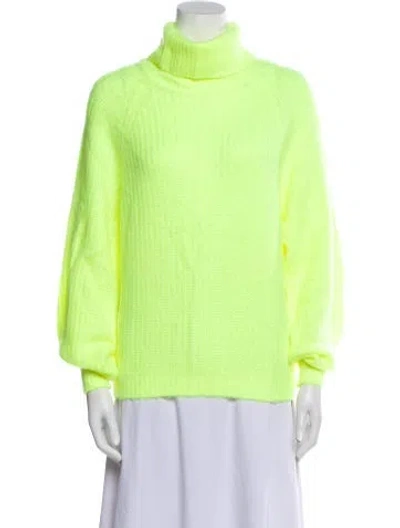 Pre-owned Marcell Von Berlin Turtleneck Sweater In Yellow