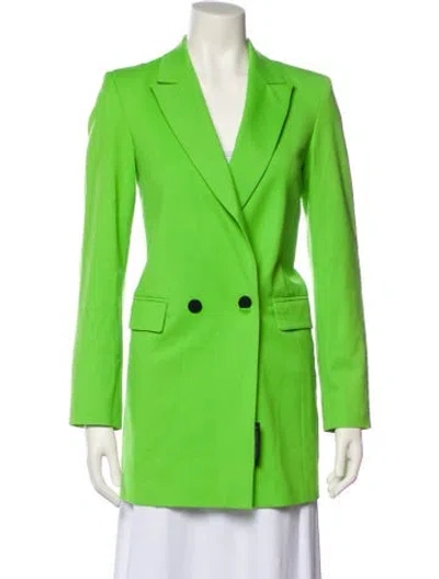 Pre-owned Marcell Von Berlin Virgin Wool Blazer In Green