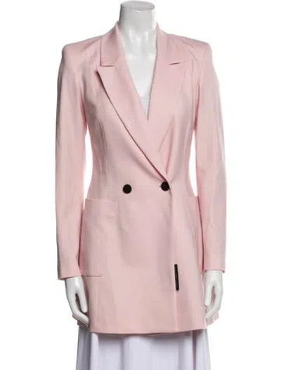 Pre-owned Marcell Von Berlin Virgin Wool Blazer In Pink