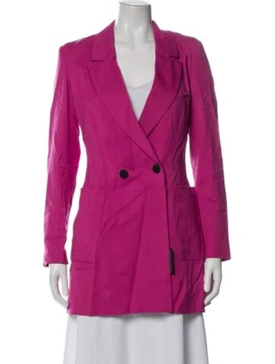 Pre-owned Marcell Von Berlin Virgin Wool Blazer W/ Tags In Pink